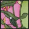 BFC0994 QIH or Regular Stained Glass Sunlit Flowers