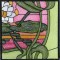 BFC0994 QIH or Regular Stained Glass Sunlit Flowers