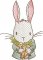 BFC1932 Baby Animals with Flowers