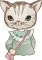 BFC1932 Baby Animals with Flowers