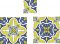 BFC1969 Portuguese Azulejos Tiles Quilt Blocks