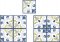 BFC1969 Portuguese Azulejos Tiles Quilt Blocks