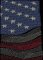 BFC2076 Large Patriotic Eagle on Black