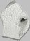 BFC2124 Large Portrait of a White Horse