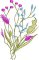 BFC2222 Graceful Florals Library