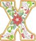 BFC32223 Christmas Applique Alpha X