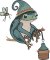 BFC2243 Adorable Frogs