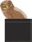 Owl Pocket Topper