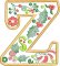 BFC32225 Christmas Applique Alpha Z
