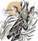 BFC32242 Tribal Giraffe