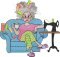 BFC32283 Tuckered Out Granny