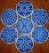CCQ0182 - 10 Snowflakes and Coasters