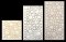 CCQ0579 - Pebble Quilting Sashing - 7 panels
