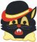 CCQ5072 - Scary Cat Coaster and Applique