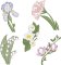 BFC2126 Alphabet Flowers - Part 1
