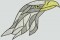 BFC1106 Stained Glass-Eagle