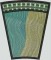 BFC1114 Stained Glass Butterfly in a Circle