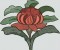 BFC1243 Waratah Rose Window