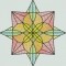 BFC1265 Sheer Mandala Quilt Circles