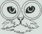 BFC1319 Hipster Felines Blackwork