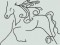 BFC1419 Horse Sketches Quilt Set