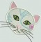 BFC1534 Applique or Not Adorable Felines