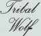 BFC1541 Large Tribal Wolf