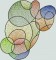 BFC1543 Stained Glass Quilt Squares-Abstract Patterns
