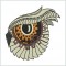 BFC1575 Steampunk Owlbert Einstein