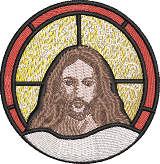 BFC1719 Stained Glass Christ is Risen