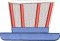 BFC1770 Split Patriotic Nutcracker