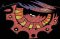 BFC1840 Large Steampunk Owl Portrait