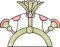 BFC1908 Art Nouveau Stained Glass Placemats