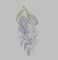 BFC0318   Lace Bowl & Doily  Wisteria