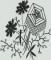 BFC0591 Crystal Flowers - Blackwork