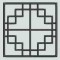 BFC0901 Chinese Lattice Quilt Squares QIH and Regular