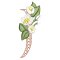 BFC31843 Spring Flowers Alphabet J