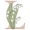 BFC31845 Spring Flowers Alphabet L