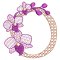 BFC31848 Spring Flowers Alphabet O