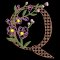 BFC31850 Spring Flowers Alphabet Q