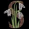 BFC31852 Spring Flowers Alphabet S