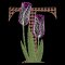 BFC31853 Spring Flowers Alphabet T