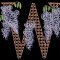 BFC31856 Spring Flowers Alphabet W
