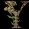 BFC31858 Spring Flowers Alphabet Y