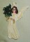 BFC0152  Free Standing Victorian Angel Ornaments