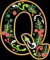 BFC32216 Christmas Applique Alpha Q