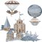 BFC2052 Magical Hot Air Balloons