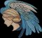 BFC32266 Stained Glass Angel