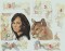 BFC1584 Native American Woman with Cougar