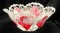BFC0180 Lace Bowl & Doily Pink Magnolias